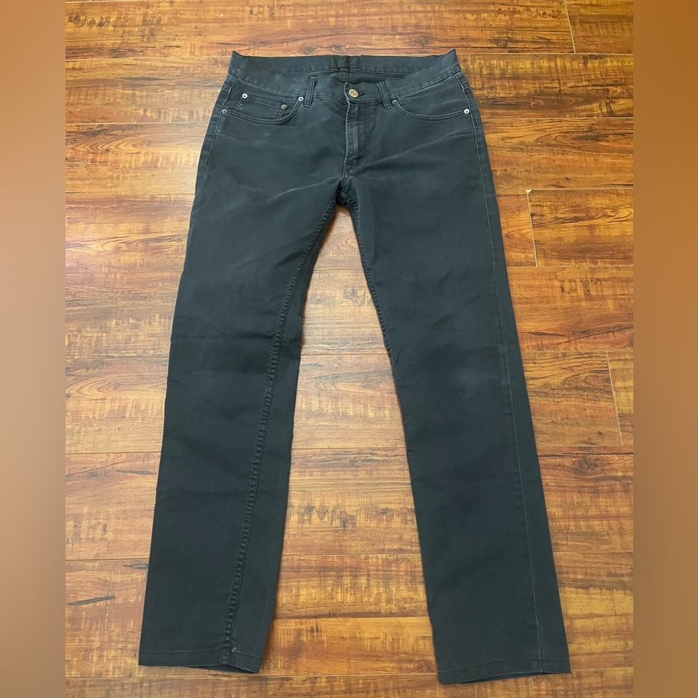 Acne Studios all black chino pants size 32” x 28” - Picture 1 of 8